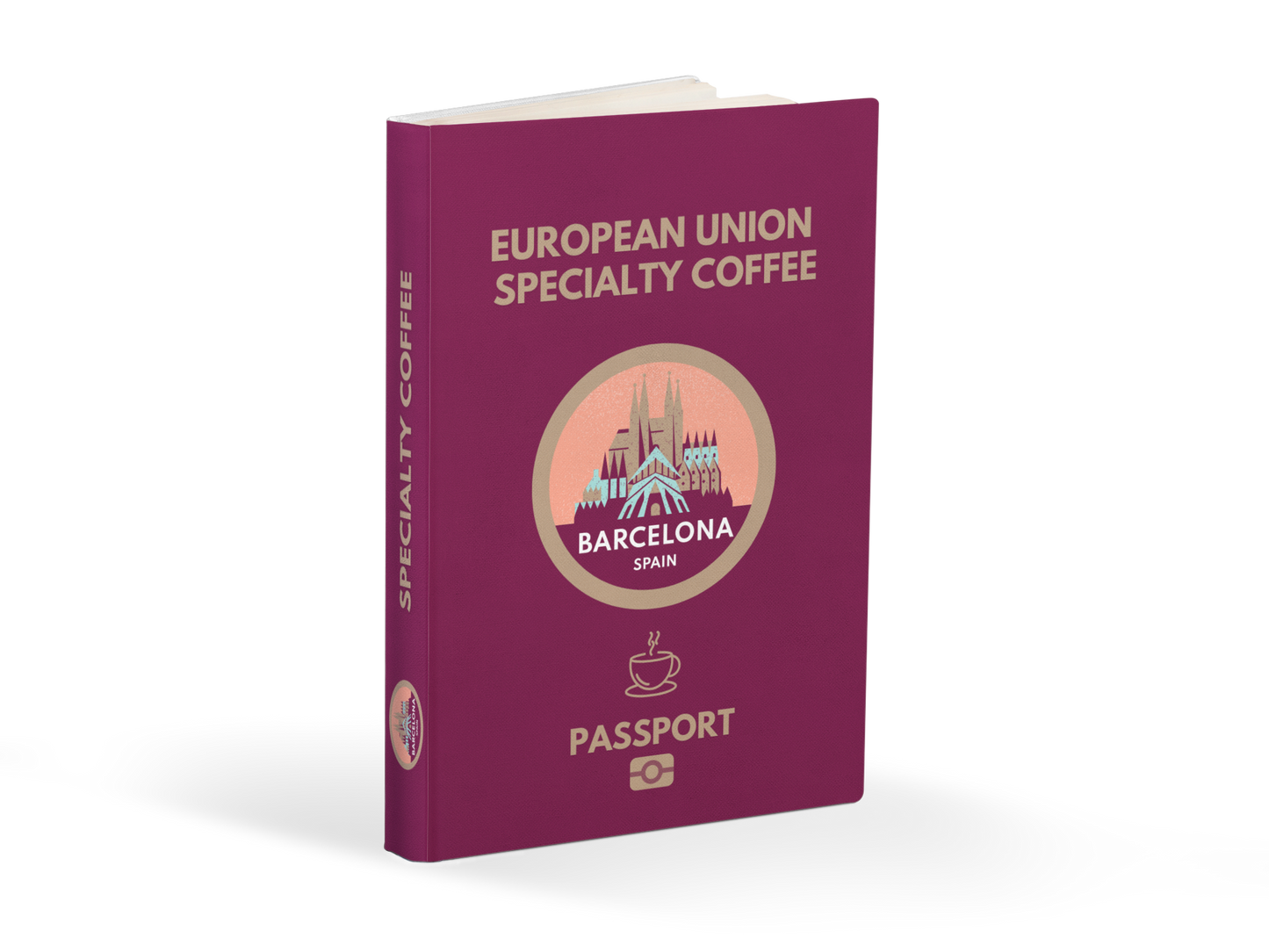 EU Coffee Passport - Discover the Best Coffee Shops in Barcelona - PDF Download